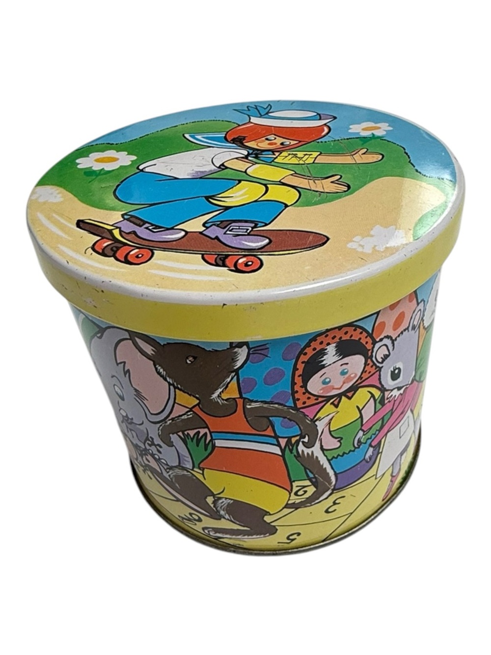 Vintage Blue Bird Confectionery Tin